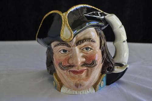 Royal Doulton Large Toby Jug "Capt Henry Morgan"  D 6467