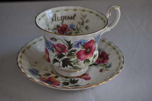 Royal Albert Flower Of The Month "August" Poppy
