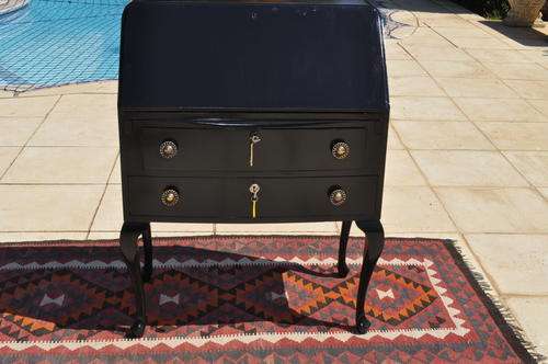 Ebonised Bureau  --  Collections Only !!
