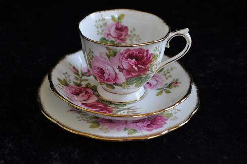 Royal Albert "American Beauty" Trio