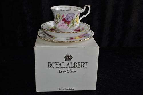 Royal Albert Flower Of The Month "April"  Sweet Pea  --  Boxed