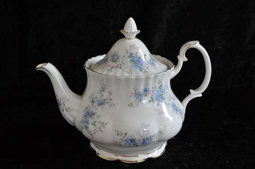 Royal Albert "Blue Blossom" Tea Pot