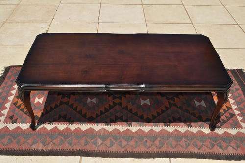 Queen Ann Leg Mahogany Coffee Table ----   Collections Only!!!