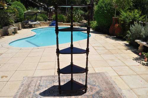 Imbuia 5 Tier WhatNot  --  Collections Only !!!