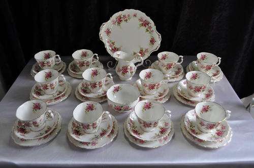 Royal Albert "Romance" 39 Piece Tea Set