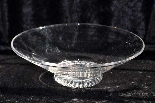 Stuart Crystal  Bowl - Etched-       See  Description For Postage!