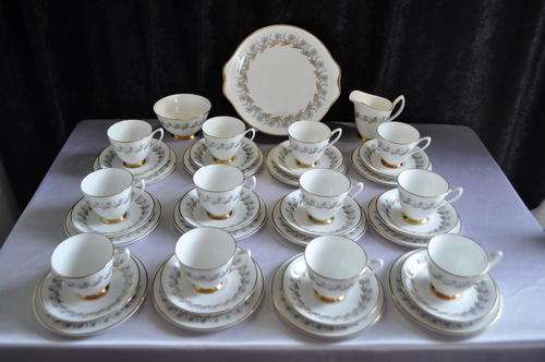 Royal Albert "Sherwood" 39 Piece Tea Set