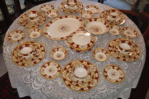 Royal Albert "Lady Hamilton" 39 Piece Dinner Set