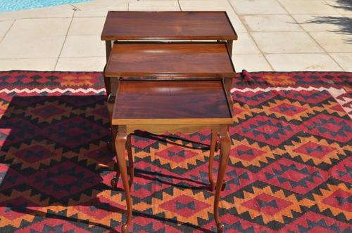 Kiaat Nest Of Tables --  Collections Only!!