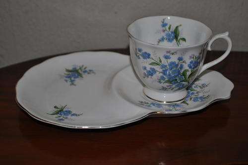 Royal Albert "Forget Me Not" Tennis Trio