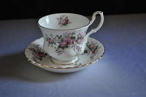 Royal Albert "Lavender Rose" Tea Duo