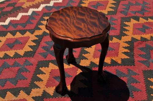 Imbuia Ball & Claw Small Side Table   ---   Collections Only!!!