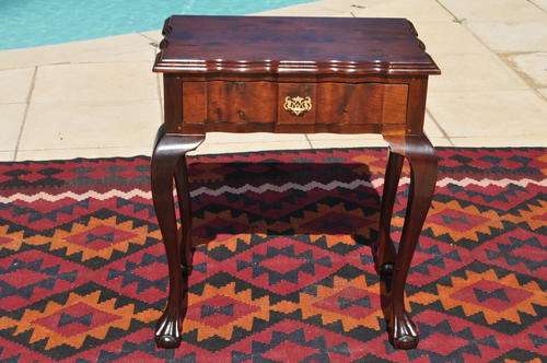 Imbuia Ball & Claw Bedside Table  ---   Collections Only!!!