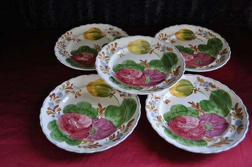 Belle Fiore Solian Ware 5 x Dinner Plates