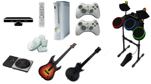 Massive Xbox 360 bundle including Kinect, 50 games and lots more
