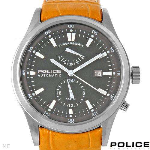 **R4500** POLICE PL-10287JS/02C Brand New Gentlemens Power reserve meter Automatic Watch