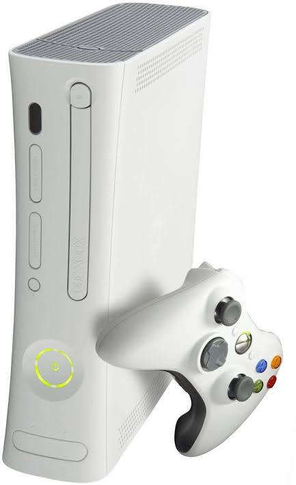 X box 360 with games