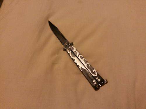 Scorpion Butterfly Knife
