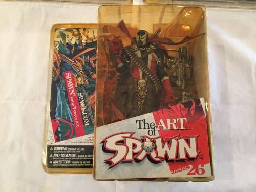 Spawn figurines x 3