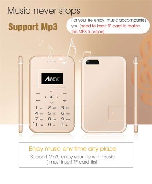 Mini Card Cellphone