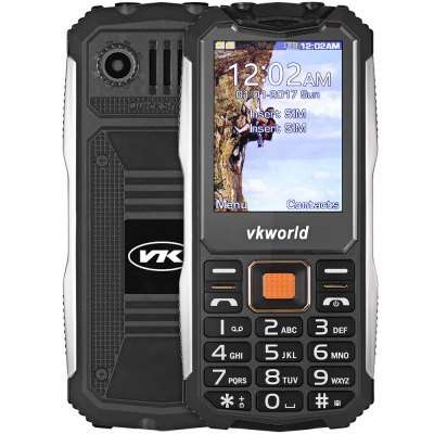 VKWorld Stone V3S Rugged Phone - Black with FREE SHIPPING