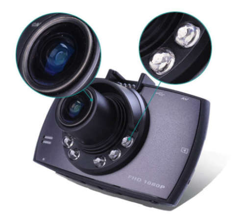 1080P Advanced Portable Car Camcorder (Dash Cam)