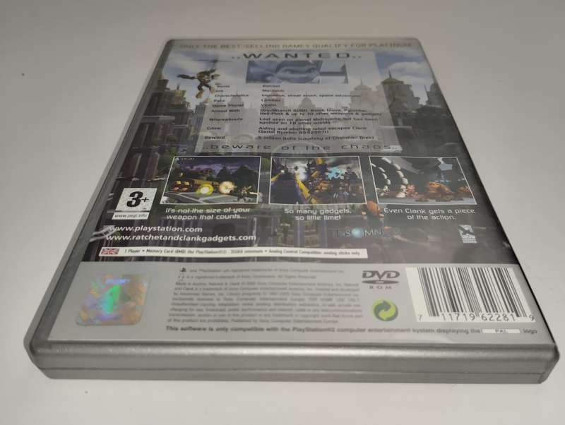 Ratchet & Clank Platinum (PS2 PAL) (2002)