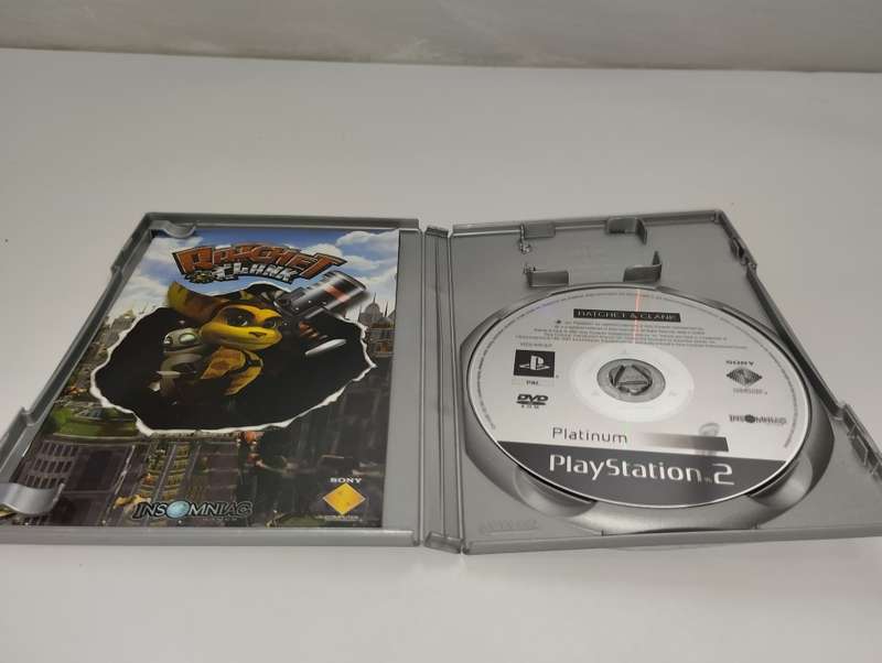 Ratchet & Clank Platinum (PS2 PAL) (2002)