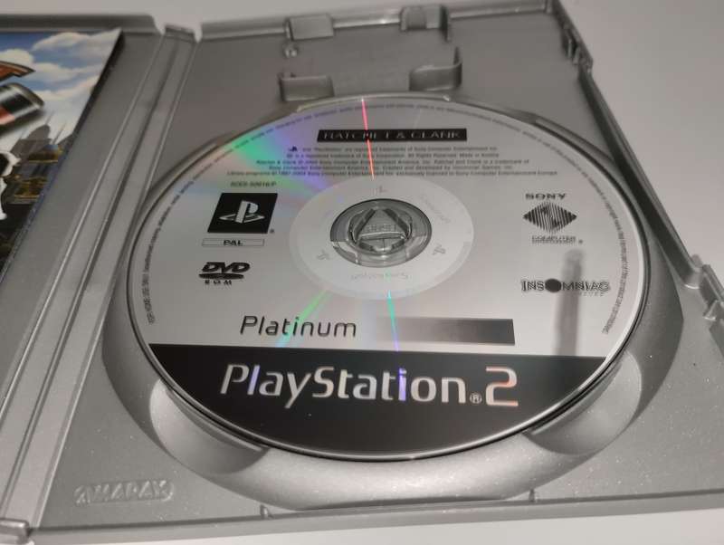 Ratchet & Clank Platinum (PS2 PAL) (2002)
