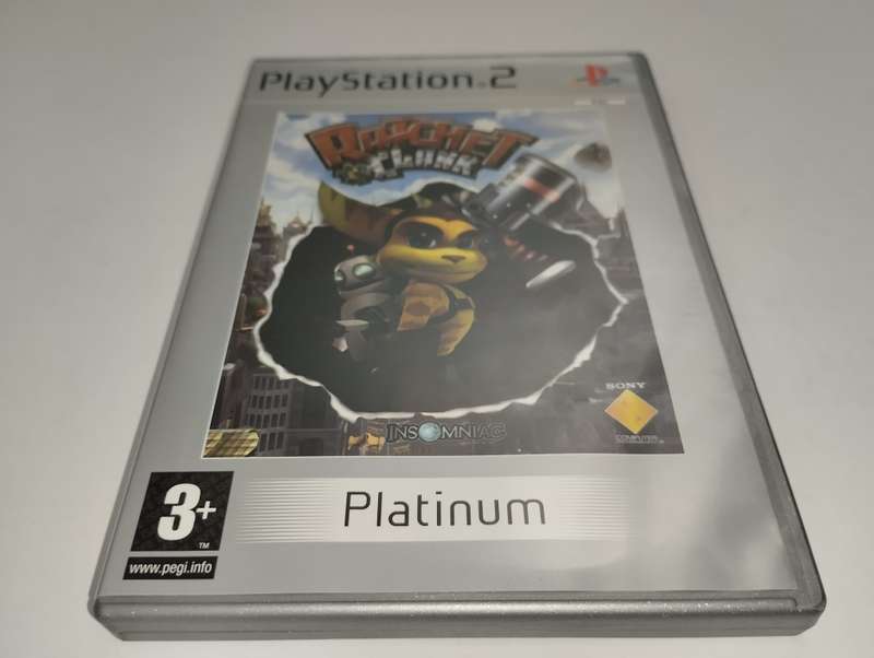 Ratchet & Clank Platinum (PS2 PAL) (2002)