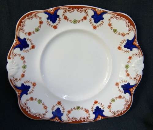 Tuscan China Cake Plate
