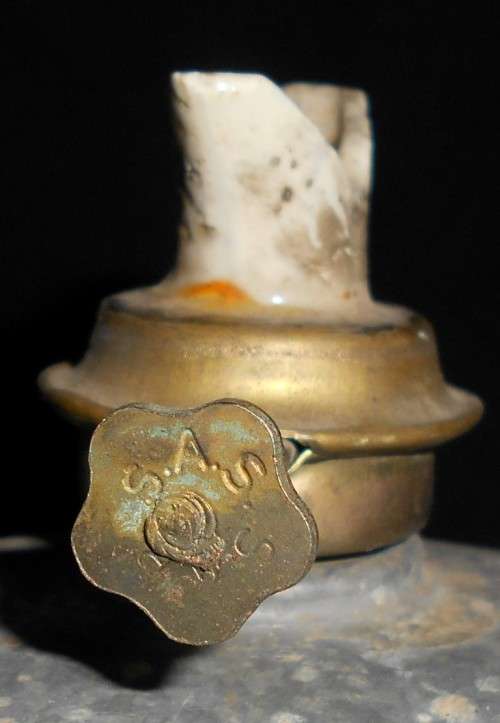 Vintage South African Railways Paraffin Lamp