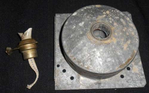 Vintage South African Railways Paraffin Lamp