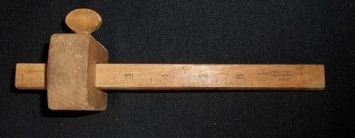 Vintage Wooden Stanley No.61 Marking & Mortise Gauge