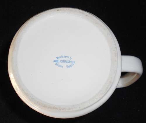 Large 1977 Operation Hurricane Gold Detailed Beer Mug