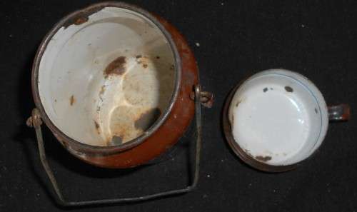 Vintage Enamel Coffee or Tea Canteen