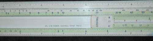 Vintage Faber-Castell 57/87 Reitz Sliding Ruler