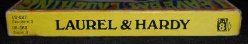 Vintage Laurel & Hardy - Leave 'em Laughing Black & White Silent Super 8mm Projector Film