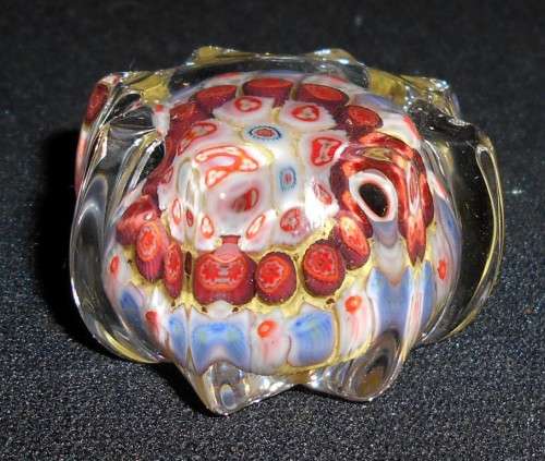 Murano Millefiori Glass Paperweight