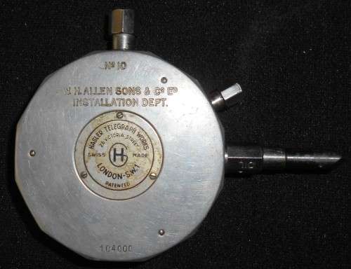 Vintage 1929 Hasler & Bern Revolution Counter Speedometer Speed Indicator Switzerland