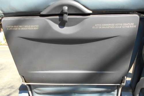  Boeing 747-400 Aircraft Leather Upholstered 3 Seat Bench Seats