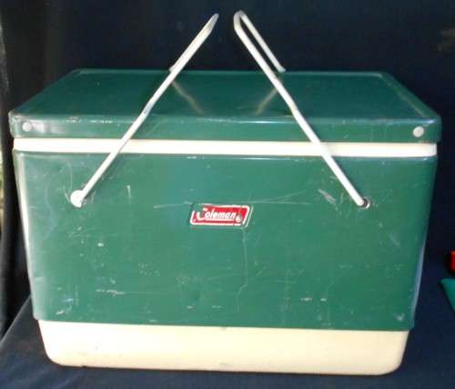 Vintage Large Coleman Cooler Box