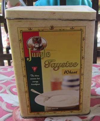 Jungle Taystee Wheat Tin