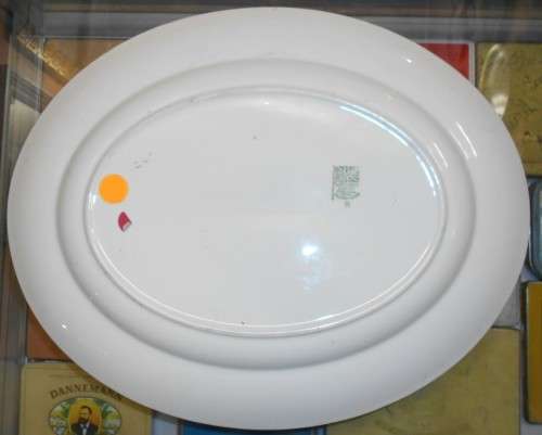 Royal Falcon Ware Pink and Blue Flowers Serving Platter