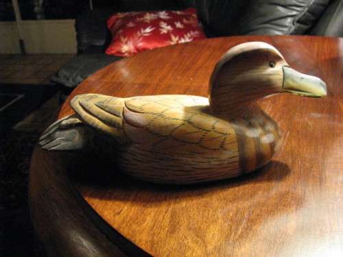 VINTAGE BIRDS OF AFRICA COLLECTION WOOD DUCK....MEDIUM SIZE