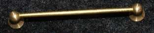 Miniature Brass Doll House Towel Rail