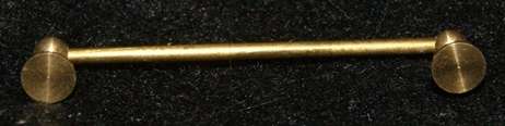 Miniature Brass Doll House Towel Rail