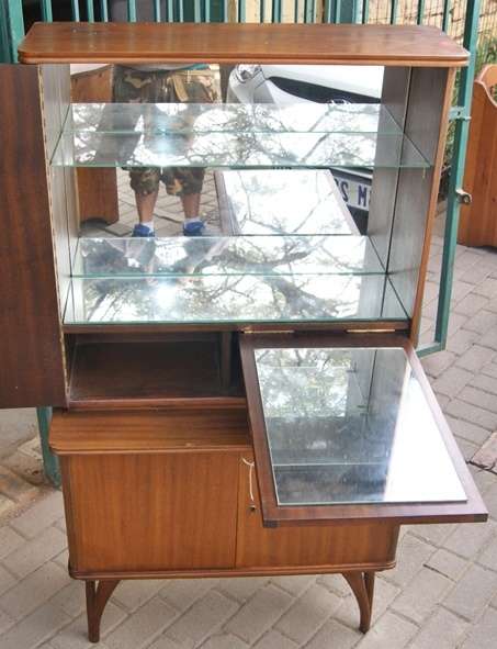 DM84Sale - ICONIC VINTAGE RETRO 1950'S MAHOGANY DRINKS CABINET @@@ CRAZZYYY R1 START