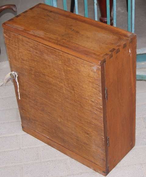 DM84Sale - VINTAGE DOVETAILED TEAK WALL OR FLOOR CABINET WITH ONE DOOR @@@ CRAZZYYY R1 START