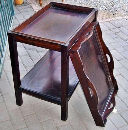 DM84Sale - VINTAGE TEAK TROLLEY WITH REMOVABLE TRAY @@@ CRAZZYYY R1 START